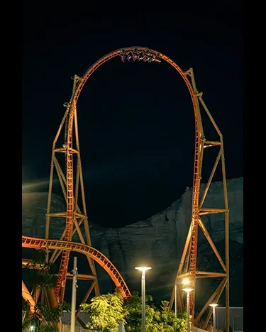 Spitfire — 73 Meter Triple Launch Roller Coaster | Six Flags
